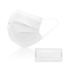 하이나미 3중 멜트블로운 일회용마스크 화이트(OPP개별포장), 100매, 1개, 화이트