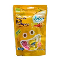 바이오모멘트 유기농 볼 롤리팝 믹스, 1개, 100g