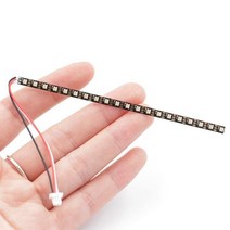 RC FPV 레이싱 드론용 유연한 스트립 보드 내장 2020 RGB LED IC WS2812 칩 3.5mm 너비 5V 10 개 20 50mm 100mm 길이, 1pc 3.5mm 20LED