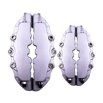 캘리퍼 커버 4p브레이크 패드 교환기 스 레드 2pcs 자동차 디스크 스 전면 2pcs, 화이트 엘