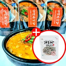 (사은품 김부각증정) 삼대 남원추어탕(300g 5팩) 100%국내산 미꾸라지로 만든 남원추어탕