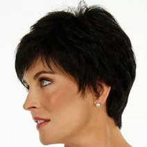 도미니크 여성 패션 염색 헤어 숏컷 가발