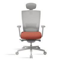 시디즈 T50 T500HLDA 화이트쉘 메쉬의자(TNB500HLDA), 코랄