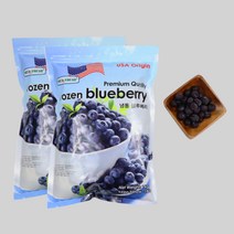 웰프레시 냉동 블루베리(미국산)1kg (2봉)