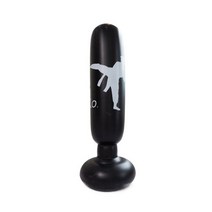 스탠딩 오뚜기 에어 샌드백 복싱 펀치 장비 가정용 160cm 권투 펀칭 백 풍선 프리, 협력사, 1.6m 블랙 b