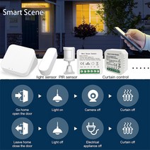 Tuya-Zigbee 스위치 3.0 미니 소형 스마트 조명 모듈 Wifi 원격 제어 홈 오토메이션 전기 작업 Alexa/Googl, 한개옵션0