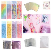 포토앨범 꾸미기세트 미니앨범 인생샷 저장 특별한 사진첩 DIY 액자 만들기 탑로더 폴꾸 탑꾸 포토카드 꾸미기 다이어리 꾸미기 다꾸 스티커 홀로그램 슬리브, 폴꾸 패키지 세트