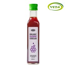 베다 플레벤 유기농 블랙베리 식초 250ml, 4개