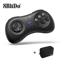 8BitDo-M30 블루투스 게임 패드 컨트롤러 핸들 세가 제네시스 메가 드라이브 스타일 닌텐도 스위치 PC mac, 01 With Bag