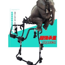자전거 캐리어 후미형 거정랙 범용 툴레 바퀴고정, 해치백 SUV 적합  ( 1~3대)