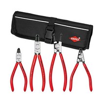 펜치 플라이어 Knipex 4 PC 원형 클립 스냅 링 세트 9K001954US 병렬 입력