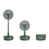 샤오미 EDON 접이식 무선 선풍기 일반버전/가습버전, 일반버전, 그린