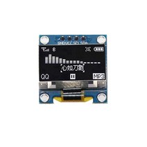 0.91 인치 oled IIC 직렬 흰색 OLED 디스플레이 모듈 128x64 I2C SSD1306 arduino용 LCD 스크린 보드, 한개옵션1, 03 0.96 white 4pin