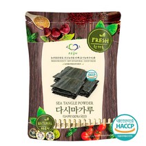 푸른들판 국산 건 다시마 가루 분말 100% 육수 조미료 식용 건조 말린 마른 파우더 차 HACCP 인증, 500g, 1개, 1개