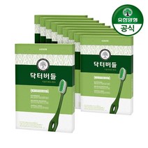 유한양행 닥터버들 에센셜 이중미세모 칫솔 6입 x 10개, 상세페이지참조