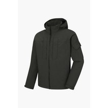 코오롱스포츠 남성 워싱 인후드 재킷 V2JJX22521(DGY)