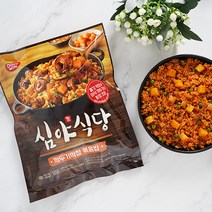심야식당 깍두기막창볶음밥 450g x 4개, 상세 설명 참조, 상세 설명 참조, 상세 설명 참조