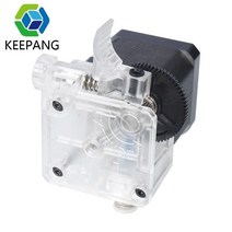 데스크탑 FDM 프린터 용 3D 타이탄 압출기 MK8 anet ender 3 cr10 용 8 J 헤드 보우 덴, Black with motor