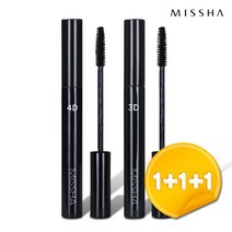 미샤 3D 4D 마스카라 7g(1+1+1), 3D 2개+4D 1개, 1세트