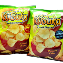 쿠수카 카사바칩 KUSUKAK 크리픽 씽콩 Keripik singkong Balado SINGKONG 인도네시아과자 1개 180g, 오리지날맛