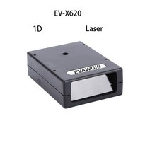 바코드 스캐너 스케너 미니 사이즈 TTL RS232 직렬 USB 바코드 스캐너 CCD/2D/QR 자기 유도 바코드 리더, CHINA_EV-X620(RS232)