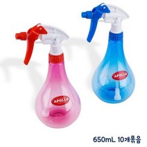 [에이치플러스몰] APOLLO 공병 컬러 분무기 650mL 10개묶음(색상혼합), 상세 설명 참조, 상세 설명 참조