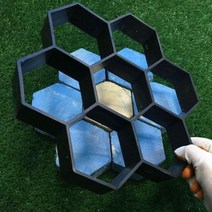보도블럭 벽돌 틀 시멘트틀 옹벽블럭 785171, 6개의 폴리곤