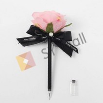 SY몰 장미 볼펜 핑크 홍보볼펜 판촉물볼펜 볼펜판촉물