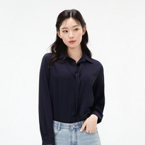 [체이스컬트] 여성 타이업 카라넥 블라우스-AERG5452B04