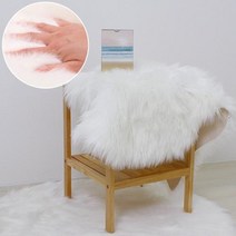 원룸 자취방 침실 데코용 장모 원형 러그 여름러그