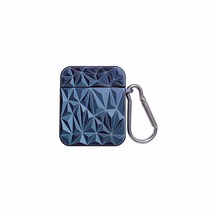 뚱공주몰 애플 에어팟1 에어팟2 에어팟3 에어팟프로 에어팟프로1 에어팟프로2 에어팟프로1세대 에어팟프로2세대 에어팟3세대 apple airpods case 다이아 조각 모양 케이스, 퍼플다이아조각, sia306-에어팟1/2