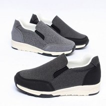 ISHOES 모직 5굽 키높이 여성슬립온