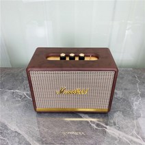 마샬 스피커 모형 리얼 디스플레이 가죽 인테리어 장식 스피커, K 26x15x20cm