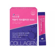 이너셋 초저분자 피쉬콜라겐 펩타이드 비타민C 분말 이너뷰티 엘라스틴 먹는 콜라겐 스틱