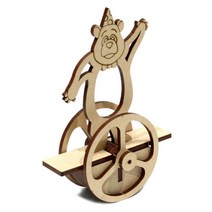 무게중심 서커스 곰돌이 만들기 나무퍼즐 실험교구 과학기자재 과학학습교재 교육완구 초등과학 과학용품