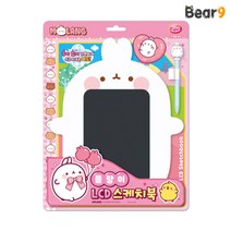 19000 몰랑 LCD 스케치북 드로잉 보드 스마트보드 타블렛 터치스크린 미니보드 장난감 패드 매직보드, 단품