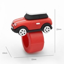 BMW MINI 대시보드 미니어처 미니쿠퍼 전용 악세사리 링버튼 버튼장식, 단일사이즈, MINI 버튼 링 레드