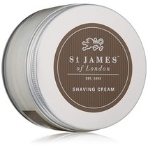 St James of London 블랙 페퍼 & 라임 쉐이브 크림 병 143.7g (5온스)