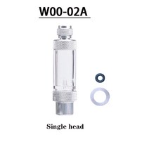 co2레귤레이터 분배기 레귤레이터 이탄 ZRDR 수족관 체크 밸브 레귤레이터 디퓨저 리액터 싱글 헤드 또는, 01 single head silver