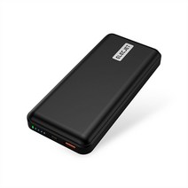ELECJET 파워파이 20000mAh 45W PD 보조배터리, P20K, 블랙