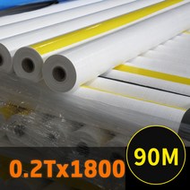 백탑지 텐텐지 롤천막 18000 x 90M/18000x100M, 백색 (1800x90M), 1개