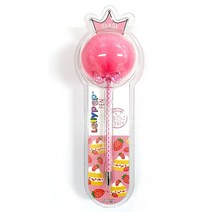 사콕스 롤리팝볼펜 스트로베리, 1개, 형광핑크