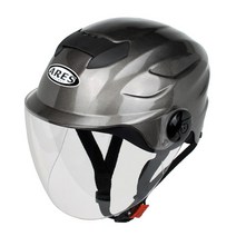 오토바이 반모 헬멧 Z-10, 티타늄 실버