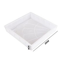 벽돌몰드 디자인 디딤돌 보도블럭 틀 시멘트 플라스틱 정원 경로 제조기 포장 금형 도로 콘크리트 DIY 곰팡이, Sector