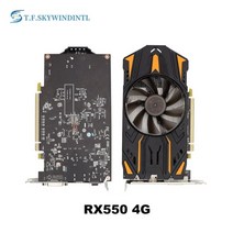 고사양 오버클럭 고성능 그래픽 그래픽 카드 비디오 카드, RX 550 4g