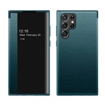 호환 삼성 갤럭시 S22/S22 플러스/S22 울트라 S-뷰 플립 케이스