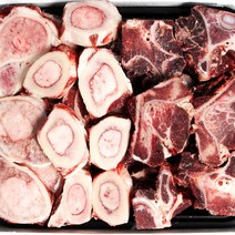 (오늘의한우) 한우 사골2kg+우족2kg or 잡뼈2kg 세트, 한우 사골2kg+우족2kg세트
