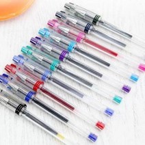 동아 파인테크 캡식 중성펜, 0.25mm보라(20), 1개