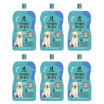 국내최초 저지방 닥터할리 펫밀크 시니어 애견우유 200ML 6개