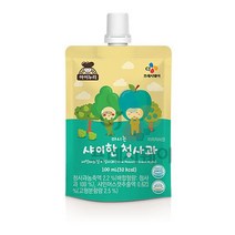 이츠웰 아이누리 마시는 샤이한 청사과 100ml 우리 아이 과일 음료 아이간식 CJ 우리집 홈카페, 1개
